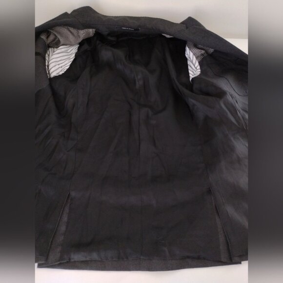 Tiger of Sweden Hoyt Blazer Size 40 Gray Two Button Lined Wool Classic Office - Picture 13 of 16